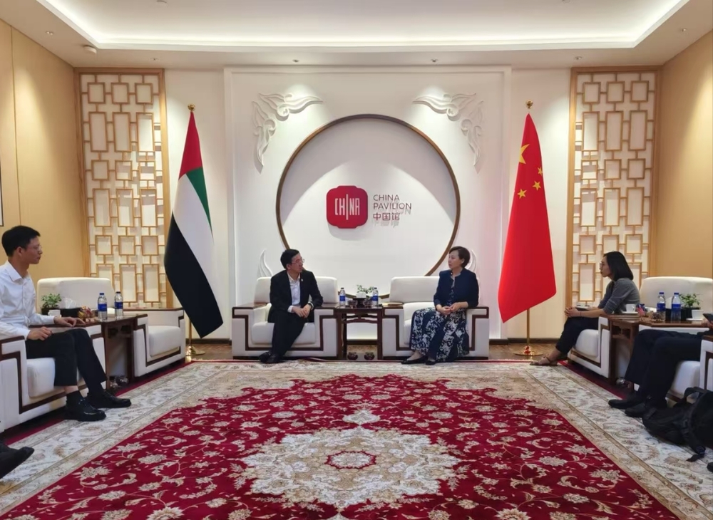 访问迪拜世博会中国馆