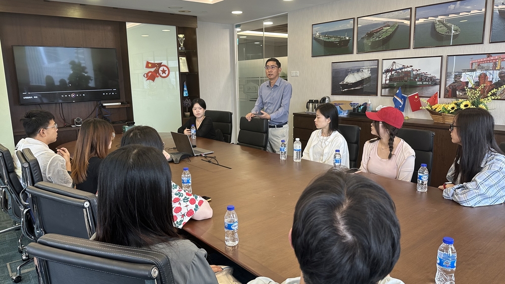 中船能源（新加坡）有限公司参访