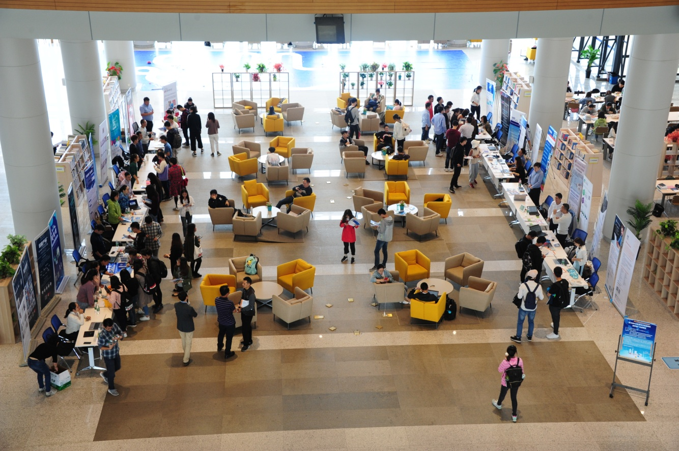 电子资源利用宣传推广活动现场