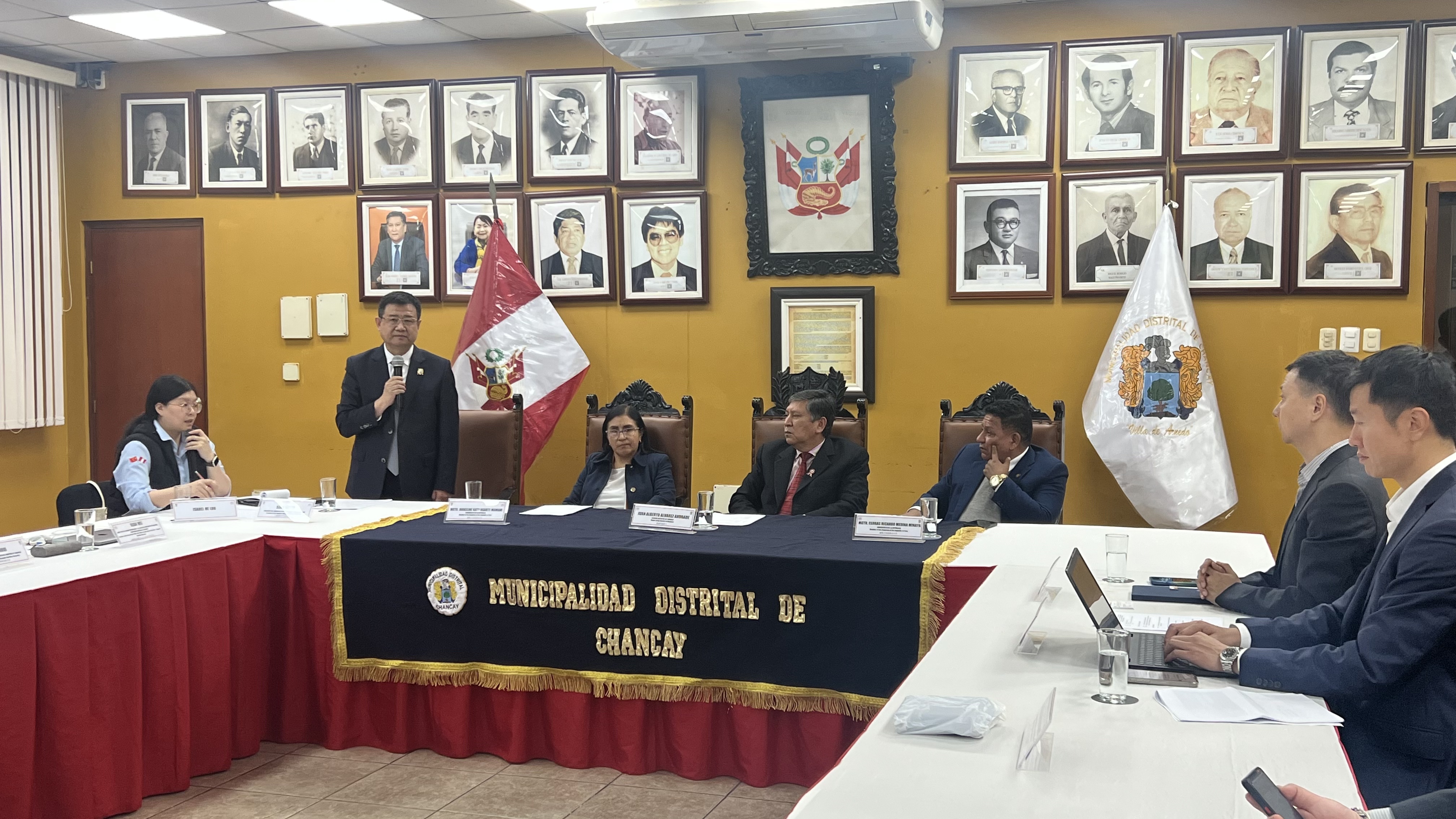 会见钱凯市市长