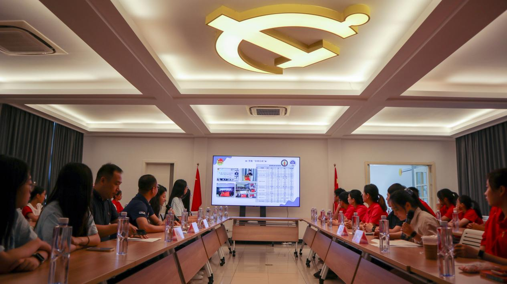 共建签约暨海翼暑期社会实践活动结营仪式 周杰 摄