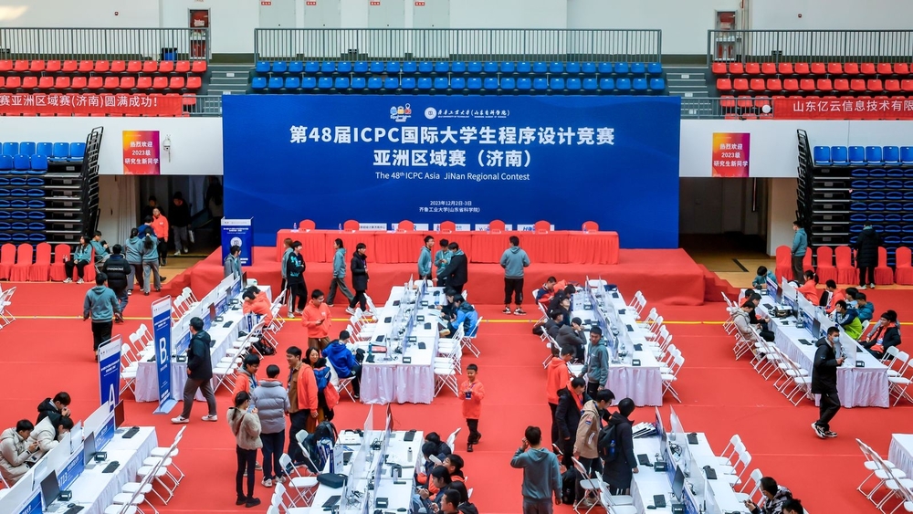 济南站比赛现场