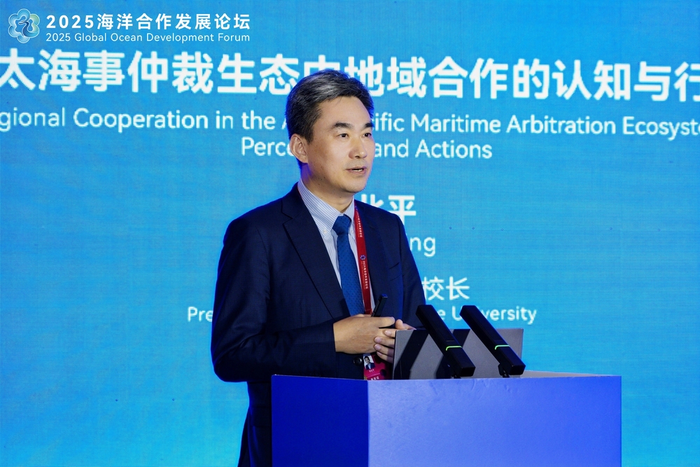 初北平作主旨发言