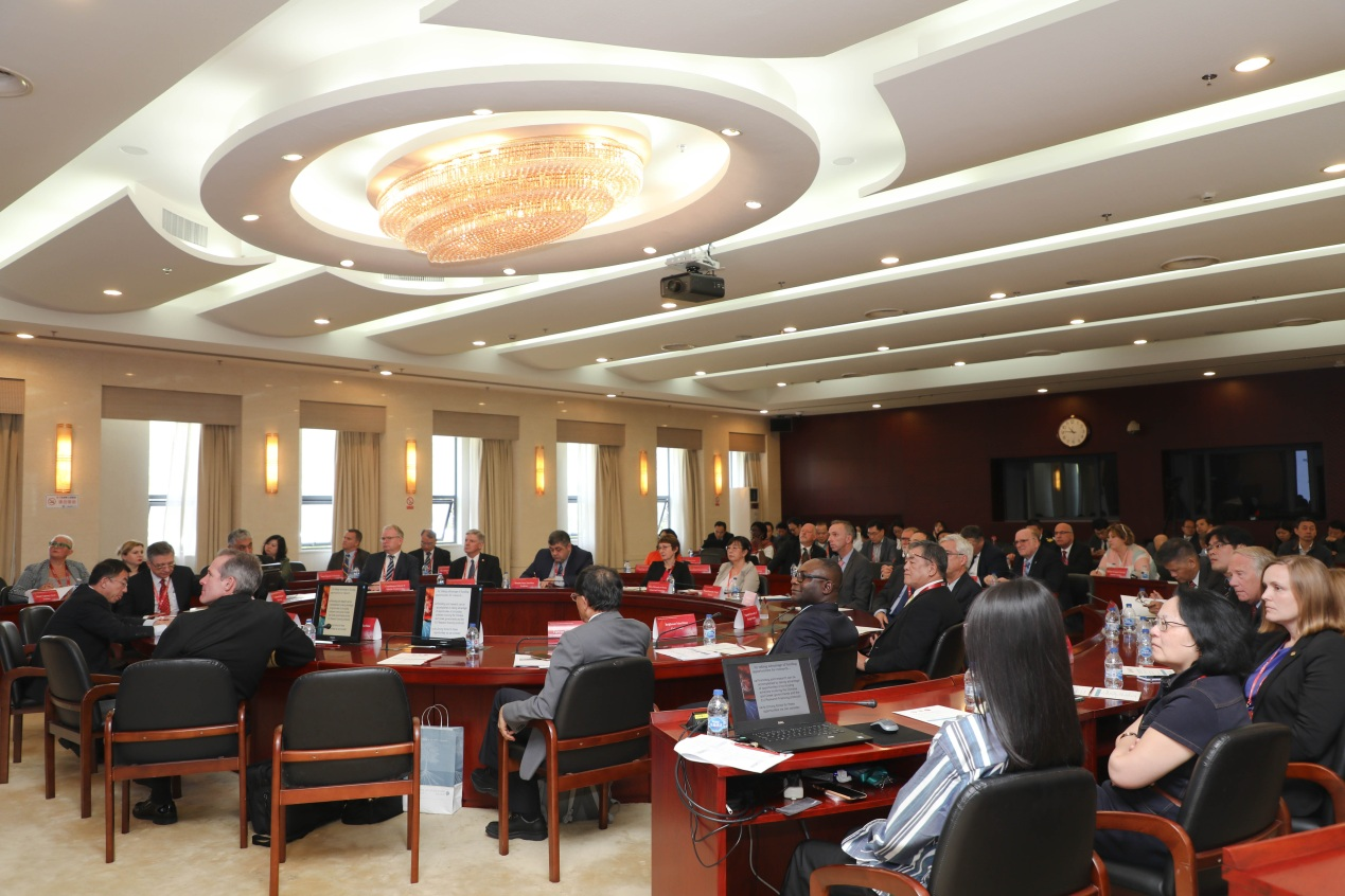 世界海事（海洋）大学校长论坛现场