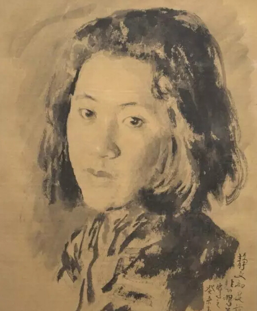 徐悲鸿笔下的廖静文