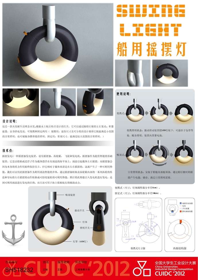 全国大学生工业设计大赛获奖作品