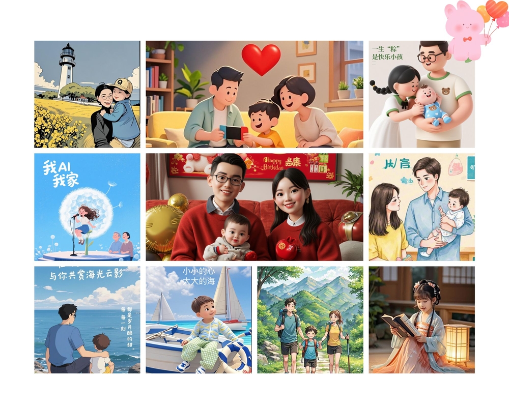 经济管理学院--“智绘家风，童创未来”之“我AI我家”、“童声诵家风”作品展