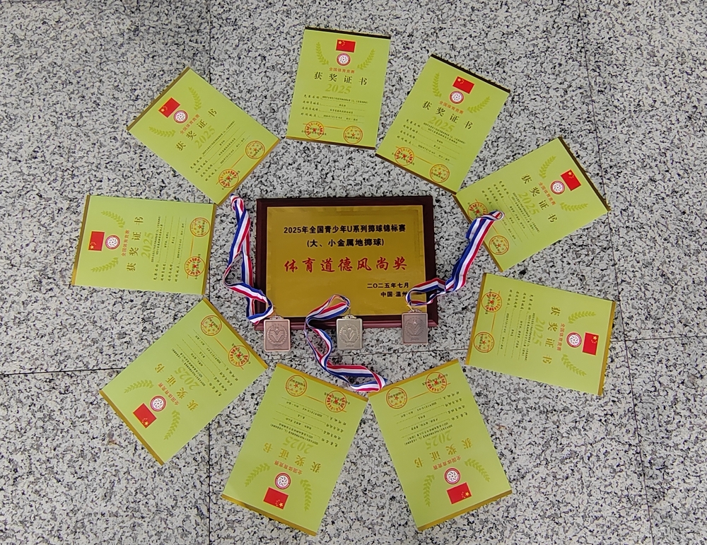 银牌、铜牌、奖状