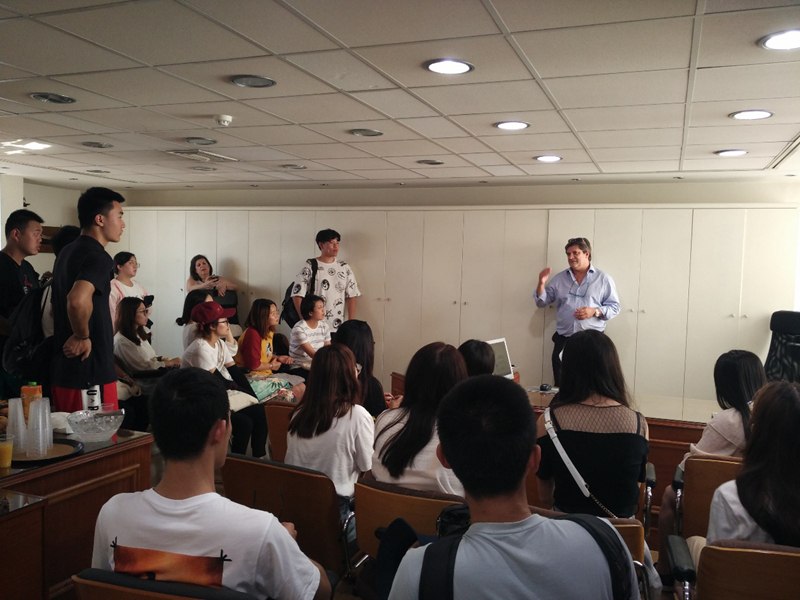 希腊船舶融资管理有限公司总裁介绍航运企业融资业务情况（希腊爱琴大学暑期学习项目）