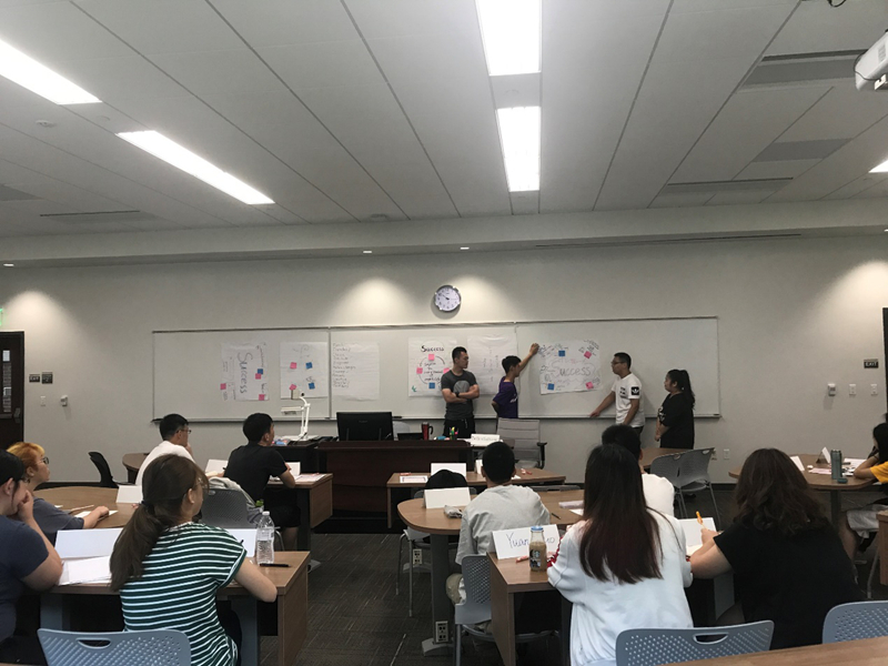  课堂展示（中佛罗里达大学暑期学习项目）