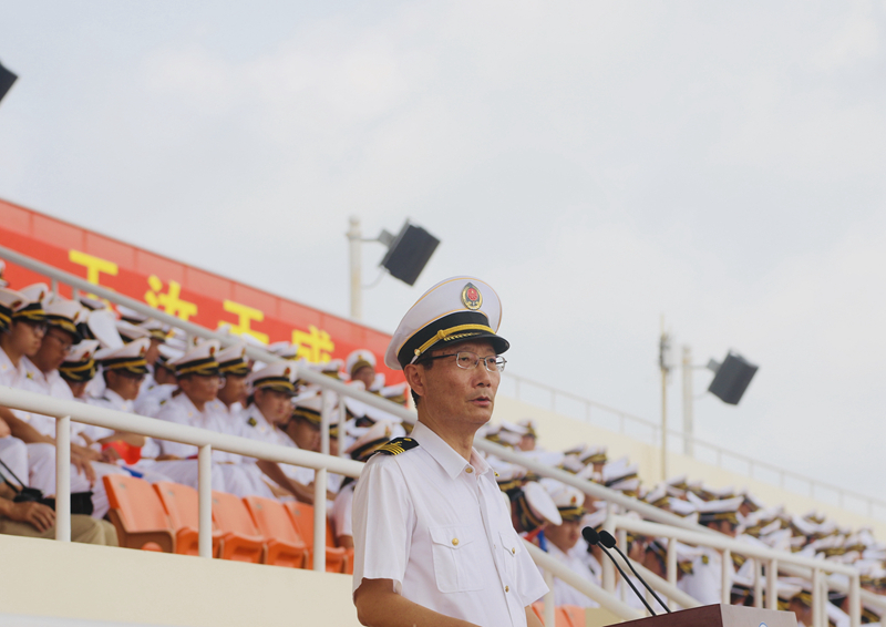 黄有方校长发表讲话