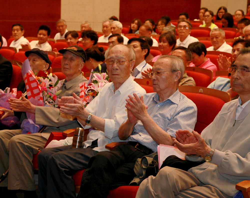 纪念中国人民抗日战争暨世界反法西斯战争胜利70周年大会现场