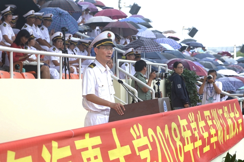 黄有方校长发表讲话