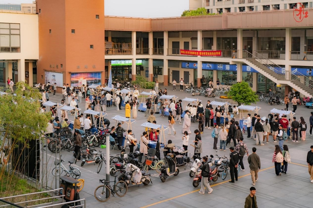 社团文化展区现场