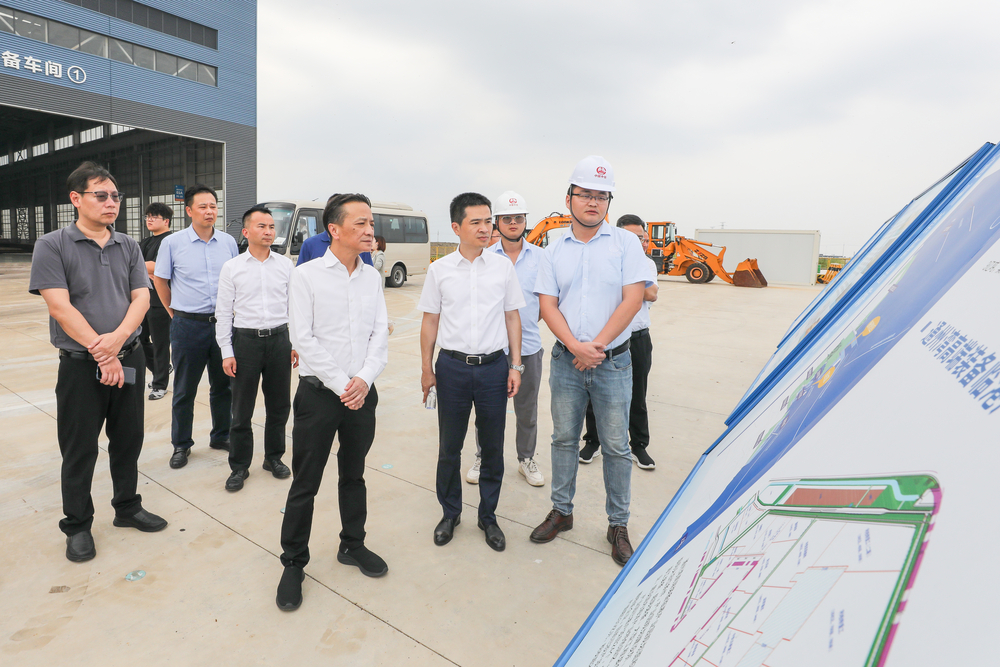 实地调研中铁四局集团第九工程有限公司智能制造分公司