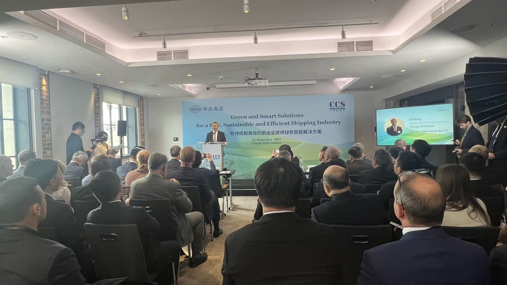 中国驻英国大使馆临时代办王起致辞