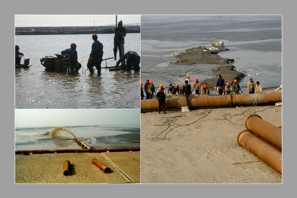 滩涂筑港