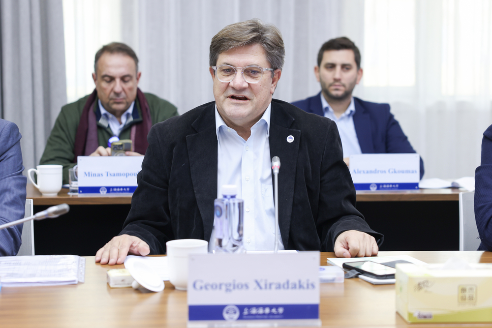 乔治•希拉达基斯主席交流发言