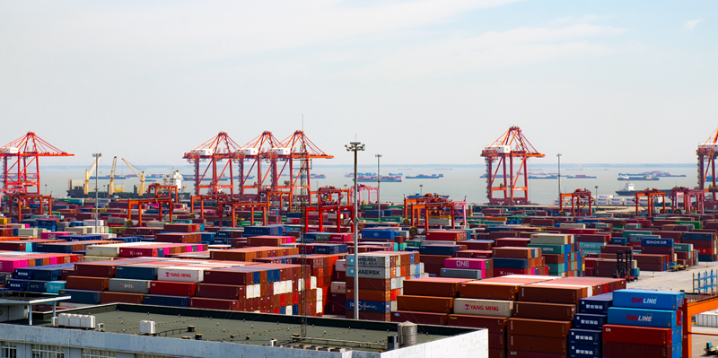 太仓港日常运作局部图