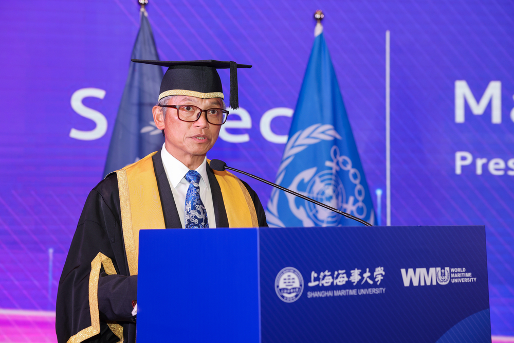 世界海事大学校长小马克西莫•梅西亚致辞