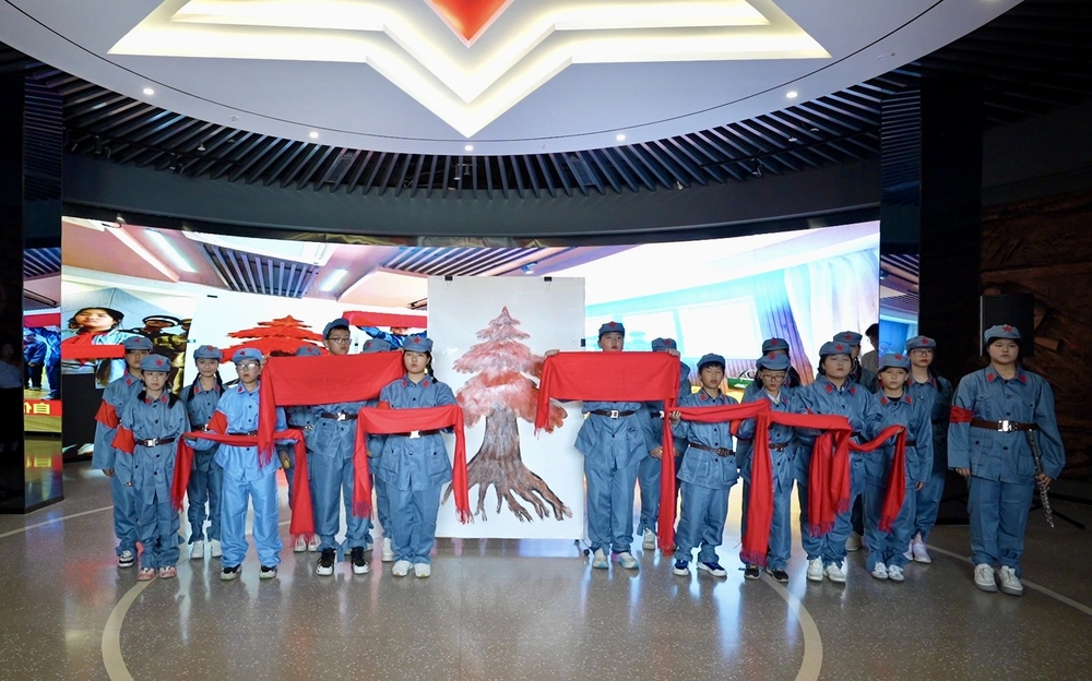 上海市泥城中学合唱表演