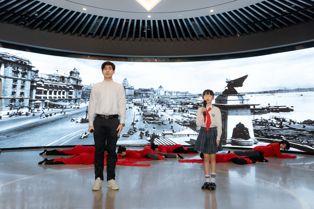 沉浸式主题教育活动现场