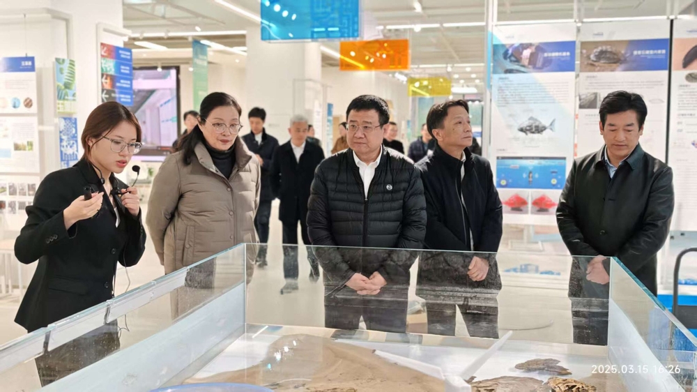 参观盐城工学院产教融合成果展